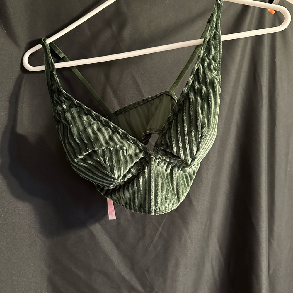 Never Worn! Velvet Bralette from Pink Victoria’s Secret